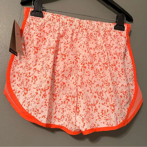 NWT Nike Sz Medium Orange/White Athletic Running Shorts! - Picture 11 of 11